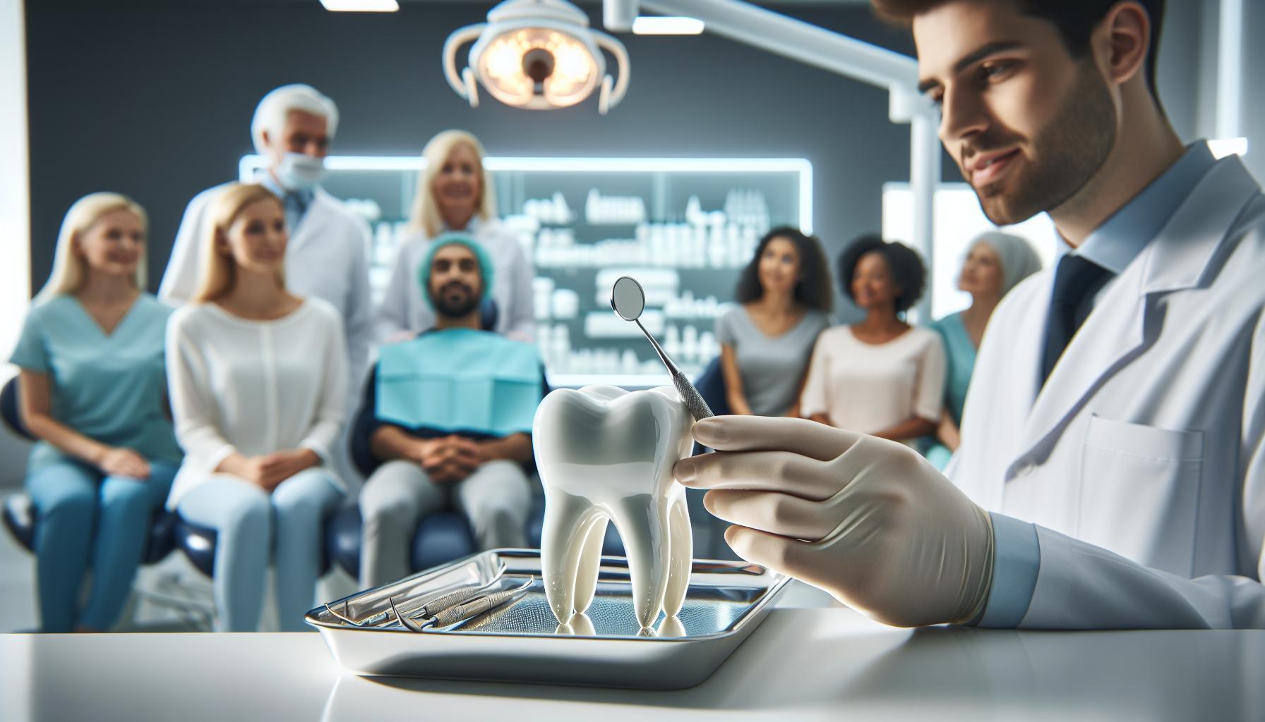 Dentální sběrač na obroušení žlutého zubního kamene ze zubů: Jak funguje?